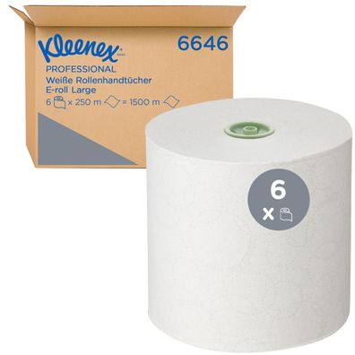 Kleenex Handtuchrolle 6646 250m ws 6St