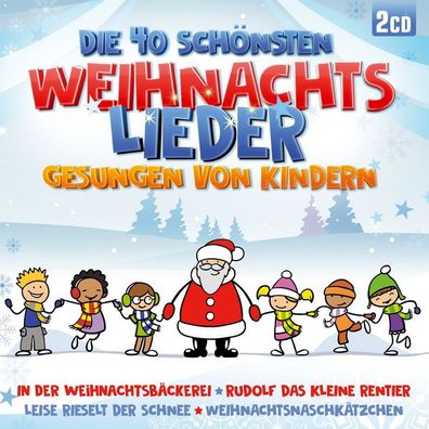 Various: Die 40 schönsten Weihnachtslieder gesungen von Kinder