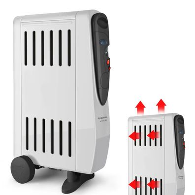 Taurus Tuareg 1500–Oil Filled Radiator, 1500W Power, onvektor, eizkörper, eizung