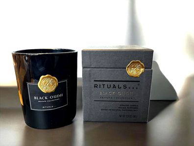 Rituals, Duftkerze, Black Oudh Scented Candle, Orientalische Kerze (Gr. Groß)