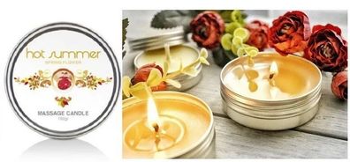 Cobeco Candle Hot Summer Spring Flower 150 gr. Massageöl Kerze Unisex