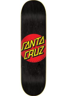 SANTA CRUZ Skateboard Deck Classic Dot 8.25 black