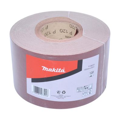 Makita Schleifpapier-Rolle, 120 mm x 50 m, K120 120 MM X 50 M • K120