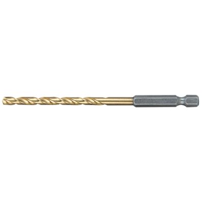 Makita HSS-TiN Bohrer, 8,0 x 117 mm HSS-TiN • Titanium • 1/4" • 8,0 x 117 mm