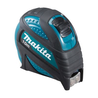 Makita Profi-Rollmaßband mit Gürtelclip, 10 m 10 m • Skala beidseitig • Klasse II, CE