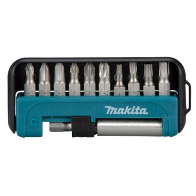 Makita - Schraubenziehersatz - 11 Stücke - torx, phillips, pozidriv - Länge: 25 mm