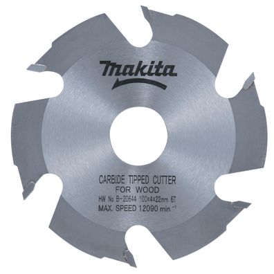 Makita HM-Nutfräseblatt, 100 x 22 mm, 6 Zähne 100 mm • 6 Zähne