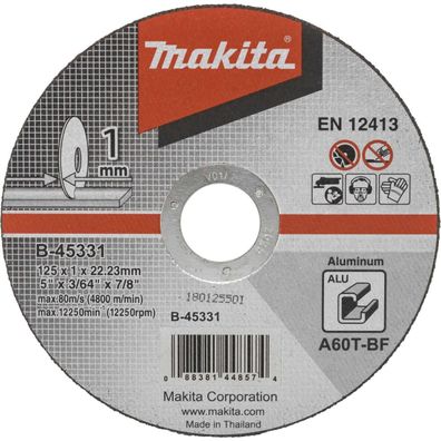 Makita B-45331 Trennscheibe 125x1mm Alu