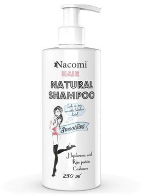 Nacomi Glatt- und Feuchtigkeitsshampoo, 250 ml