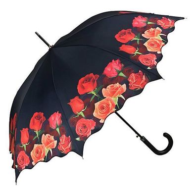 Regenschirme Rosenbouquet Automatikschirme Stockschirme Schirme Blume Blumen Rose