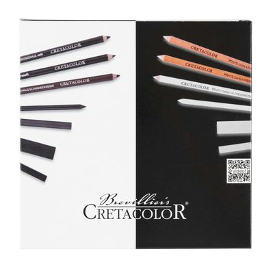 Cretacolor Geschenk- Box 20-teiliges Kohleset