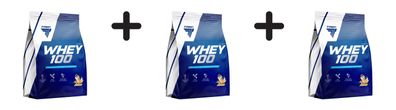 3 x Trec Nutrition Whey 100 (2275g) Cookies