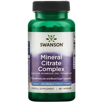 Multi-Mineral Citrate Complex - 60 caps