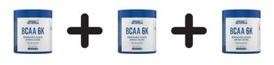 3 x Applied Nutrition BCAA 6K - 300 caps