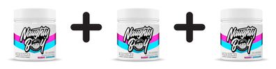 3 x Naughty Boy Creatine, Candy Bubblegum - 300g