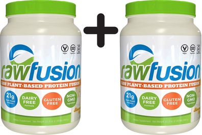 2 x RawFusion, Vanilla Bean - 900g