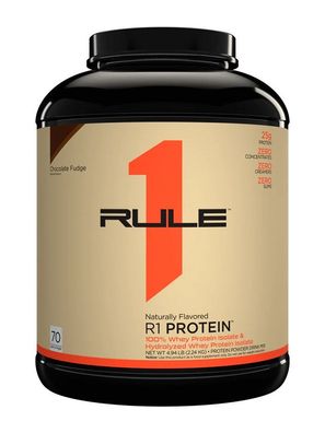 R1 Protein Naturally Flavored, Chocolate Fudge - 2240g