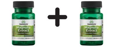 2 x Swanson Magnolia Extract, 200mg - 30 vcaps