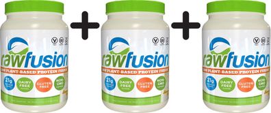 3 x RawFusion, Vanilla Bean - 900g