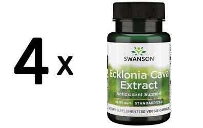 4 x Swanson Ecklonia Cava Extract, 53mg - 30 vcaps
