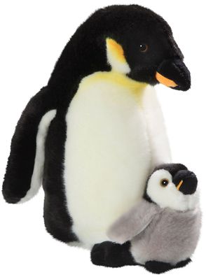 Carl Dick Pinguin mit Baby ca. 32cm 1725 Kuscheltier, Plüschtier, Stofftier