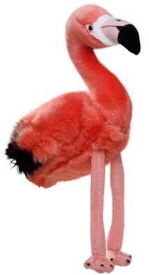 Carl Dick Flamingo ca. 35cm hoch (mit Beinen), ca. 22cm lang 2816 Kuscheltier, Plüsch