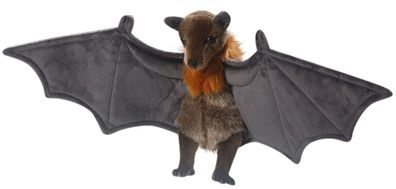 Carl Dick Flughund, Flying Fox ca. 23cm, ca. 60cm Spannweite 3339 Kuscheltier, Plüsch