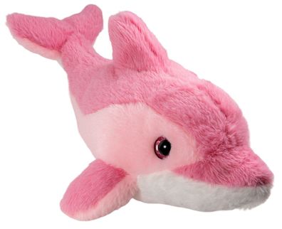 Carl Dick Delfin rosa mit Glitzer-Augen, Plüschtier, Kuscheltier ca. 44cm 3581