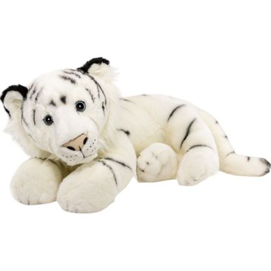 Carl Dick Tiger weiß liegend ca. 60cm Plüschtier, Stofftier, Kuscheltier 3640