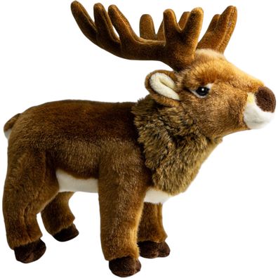 Carl Dick Hirsch stehend ca. 34cm Plüschtier, Stofftier, Kuscheltier 3670