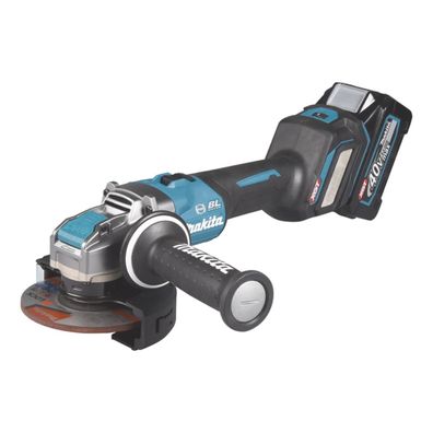 Makita Akku-Winkelschleifer XGT 40 V max • 125 mm • 3.000 - 8.500 U/min • X-LOCK