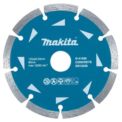 Makita Diamantscheibe 125 x 22,23 mm segmentiert • 125 mm • 22,23 mm