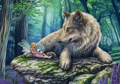 Wolf und Elfe