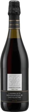 Riunite Campegine Lambrusco Grasparossa Di Castelvetro Doc Secco NV 0.75 L Flasche