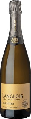 Langlois Cremant De Loire Brut Reserve NV 0.75 L Flasche (Gr. 0.75 L Flasche)