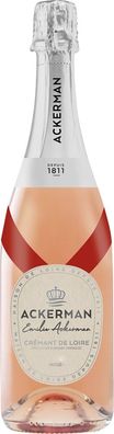 Ackerman Cuvee Emilie Rose Brut NV 0.75 L Flasche (Gr. 0.75 L Flasche)
