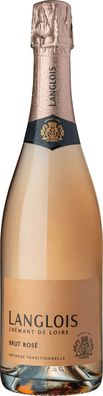 Langlois Cremant de Loire Brut Rose NV 0.75 L Flasche (Gr. 0.75 L Flasche)