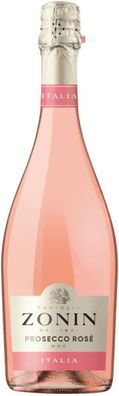 Zonin Prosecco Spumante DOC Extra Dry Millesimato Rose 2023 0.75 L Flasche