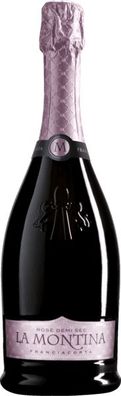La Montina Franciacorta Docg Rose Demisec NV 0.75 L Flasche (Gr. 0.75 L Flasche)