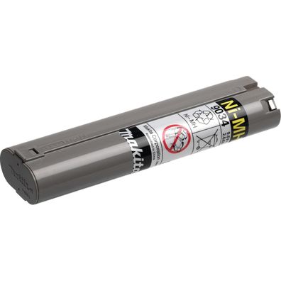 Makita Akku 9034, Ni-MH, 9,6 V, 2,5 Ah Ni-MH • 9,6 V • 2,5 Ah • 9034