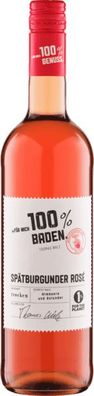 Fuer mich 100% Baden Spaetburgunder / Pinot Noir Rose 2023 0.75 L Flasche