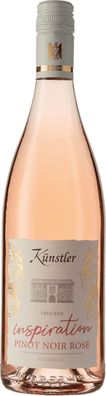 Kuenstler Inspiration Pinot Noir Rose Qualitaetswein Trocken 2023 0.75 L Flasche