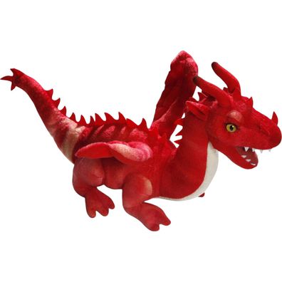 Carl Dick Drachen sitzend rot ca. 30cm Plüschtier, Stofftier, Kuscheltier 3639