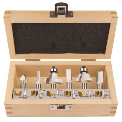 Makita Fräser-Set 6 tlg. 8 mm • 5 Stück
