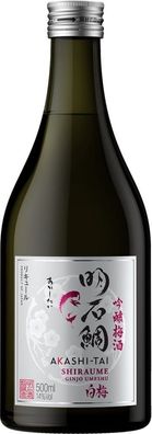 Akashi Sake Brewery Shiraume Ginjo Umeshu NV 0.5 L Flasche (Gr. 0.5 L Flasche)