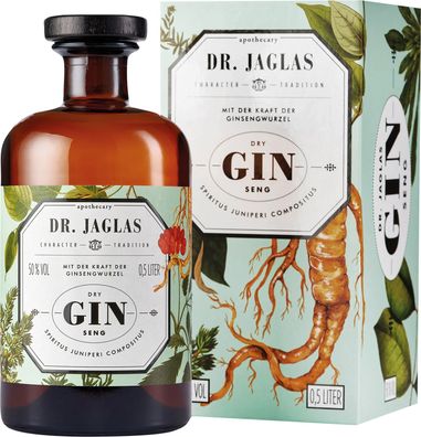 Dr. Jaglas Dry Gin-Seng NV 0.5 L Flasche (Gr. 0.5 L Flasche)