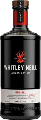 Whitley Neill Original Gin Halewood NV 0.7 L Flasche (Gr. 0.7 L Flasche)