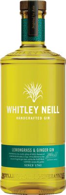 Whitley Neill Lemon Ginger Gin Halewood NV 0.7 L Flasche (Gr. 0.7 L Flasche)