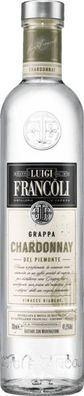 Luigi Francoli Grappa Chardonnay Del Piemonte NV 0.7 L Flasche (Gr. 0.7 L Flasche)