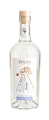 Distilleria Pisoni Grappa Chardonnay 43 Vol % NV 0.7 L Flasche (Gr. 0.7 L Flasche)